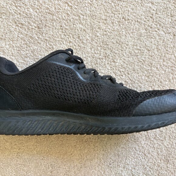 TredSafe Men's Slip Resistant Anti Fatigue Shoes Size 10.5 Black MNTR43SN001 - Picture 6 of 11